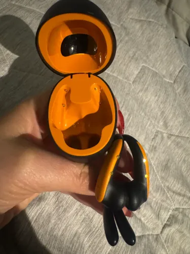 fone ouvido Bluetooth preto