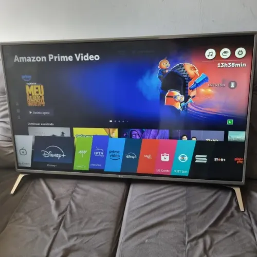 TV SMART 43 LG 4K UHD - Imagem Espetacular - Com Pezinhos - Entrego Hoje