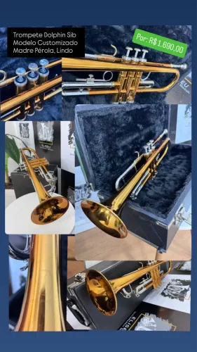 Trompete Dolphin Sib ( Customizado)