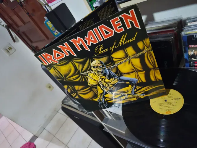 Lp vinil iron Maiden Piece of Mind