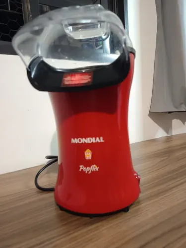 pipoqueira mondial popflix pp-03 vermelha
