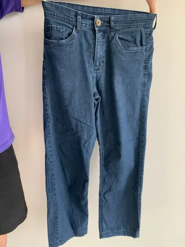 Calça jeans masculina, tamanho 36