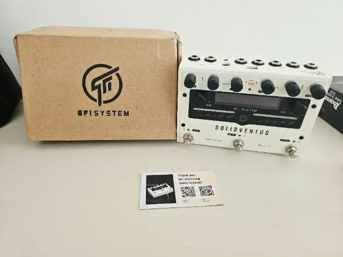 Pedal Gfi System Solisventus Reverb Delay