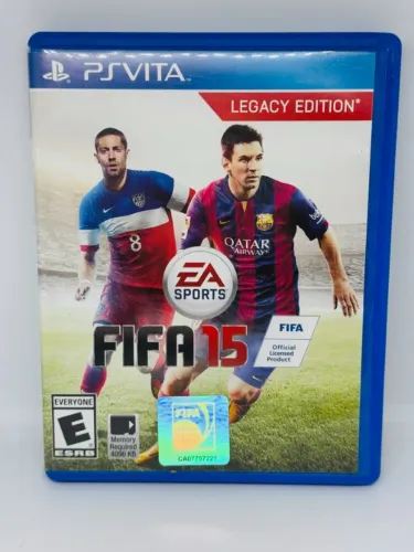 JOGO PS VITA FIFA 15 - ORIGINAL COM CAPA