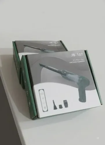 Mini Aspirador De Pó Portátil Recarregável - NOVO