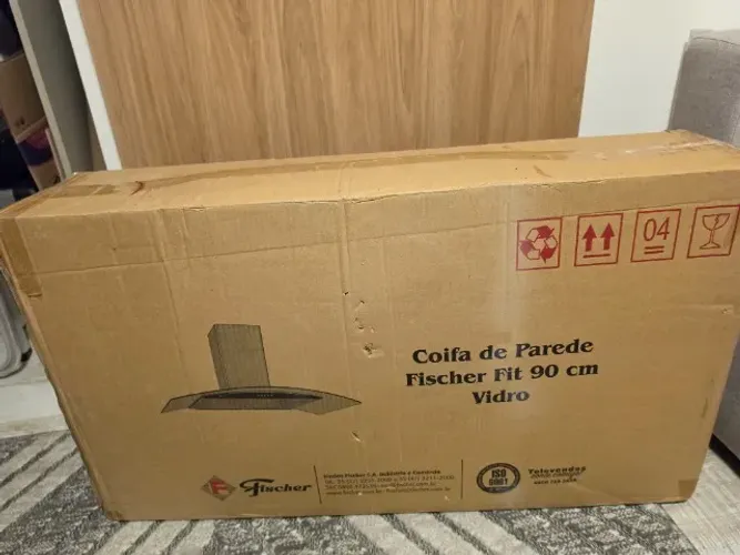 Coifa de Parede Fischer Fit 90cm Vidro - Não aceito trocas