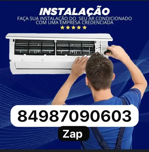 Instalação de ar condicionado