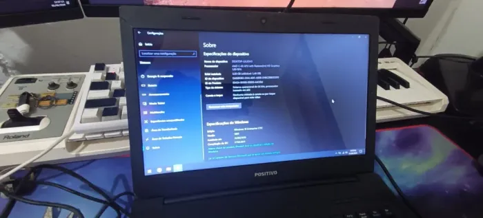 Computador Positivo - 6GB RAM - SSD 280GB (Para Retirar Peças ou Reparar)