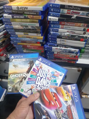 Jogos playstation 4 e 5 alguns raros só chamar passo valores