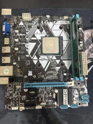 Kit upgrade ryzen 5 3400G com memoria e placa mae