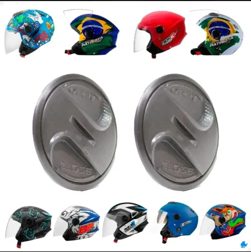 Trava para capacete pro tork 