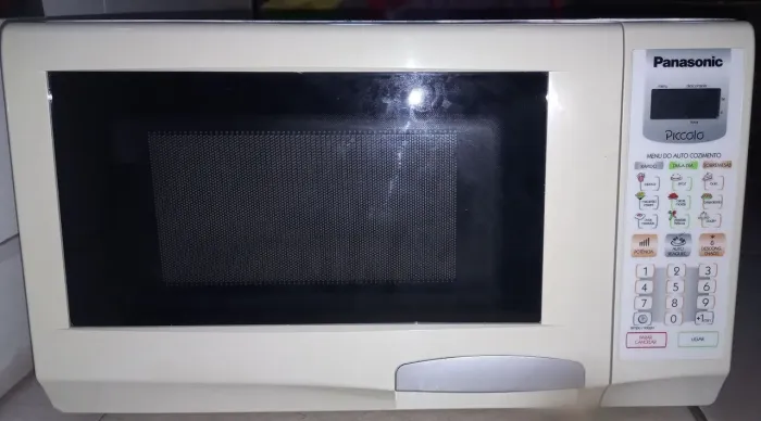 Microondas com defeito
