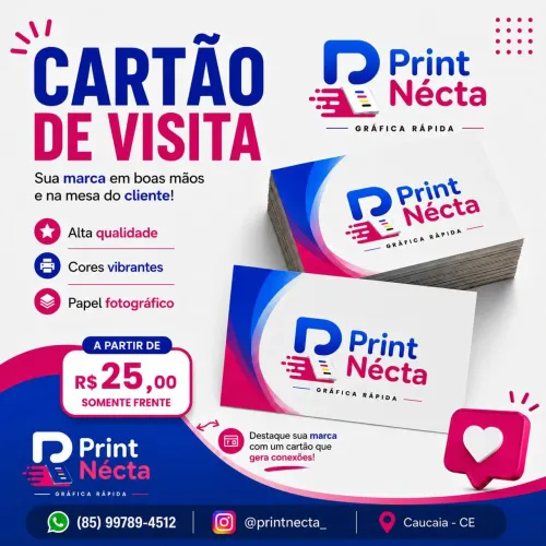 100 Cartões de visita