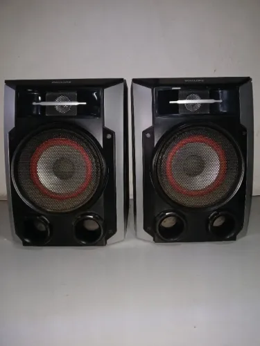 Par caixas acústicas Philips excelente estado conservação