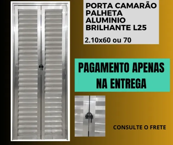 camarão porta completa com batente e trinco