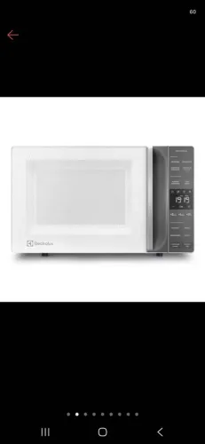 Micro-ondas Electrolux 23L NOVO COM NF
