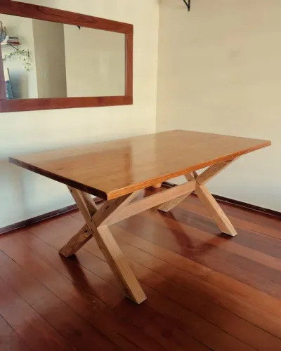 Mesa de Jantar/Escritório Etna - Madeira