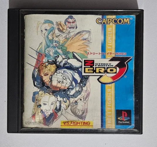 Jogo Street Fighter Zero3 Ps1 original japonês