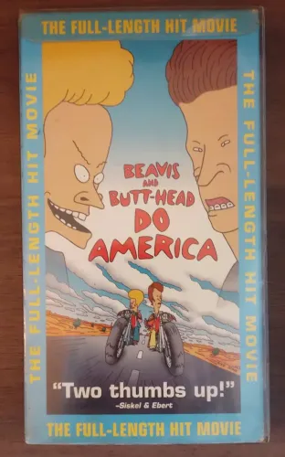 FITA VHS Beavis And Butthead Do America  MTV Animation Comedy Cult Classic Paramount