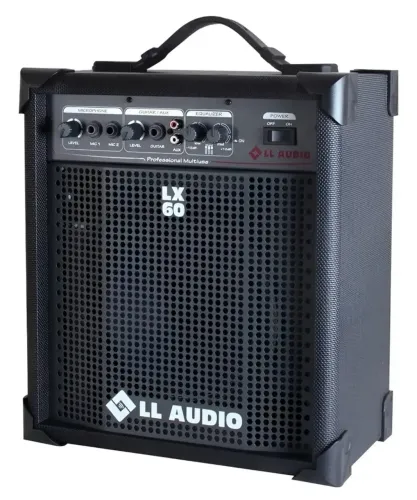 Caixa Amplificada Ll Lx 60 Cubo Guitarra Violão Mic Som Tv