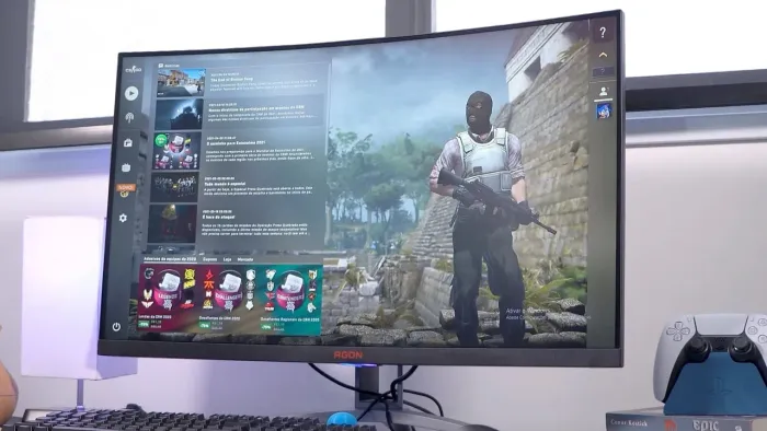 Imperdiveeel!!!. Monitor Gamer AOC Agon Curvo 31.5" 165Hz, Full HD 1ms
