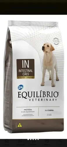 (NOVO) Equilibrio Ração Veterinary Intestinal para cães 7,5Kg Validade 10/2026