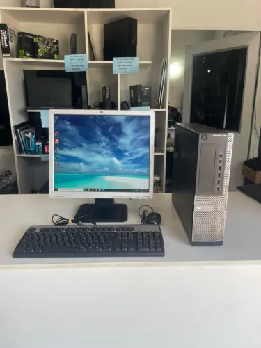 computador completo dell 790 core i5 2ªger/4gb mem/500gb hd/tela 19 pol garantia e nf