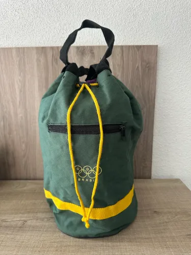Mochila Saco COB comitê olímpico brasileiro impecável Raríssima Campinas-sp