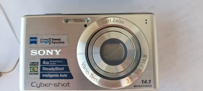 Camera Sony W530 digital com zoom