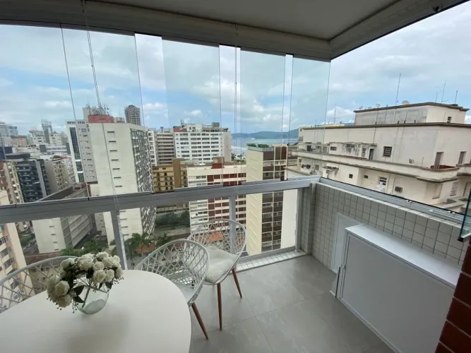 Apartamento à venda, 46 m² por R$ 795.000,00 - Boqueirão - Santos/SP