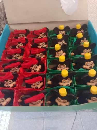 Antigos agarradinhos mickey e minnie