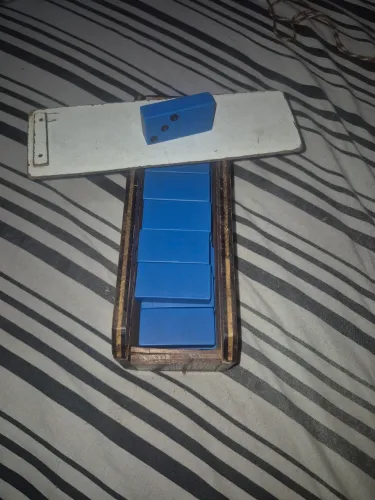 Dominó pvc azul (sem pino) 