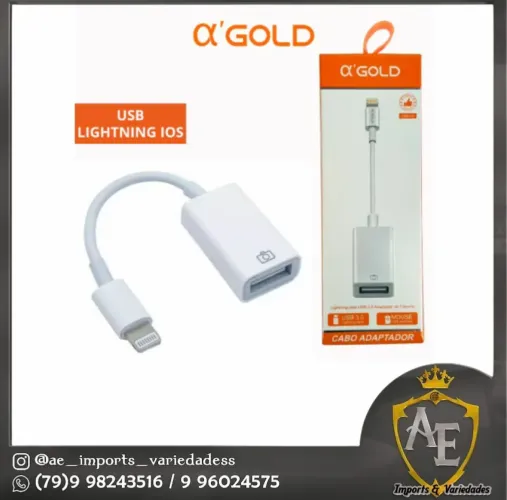 Cabo OTG para iPhone 