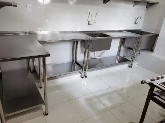 Cozinha restaurante