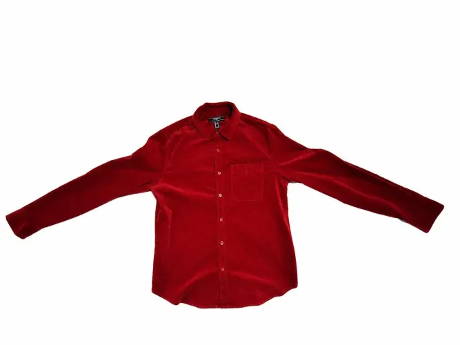 Camisa Forever 21 vermelha manga longa