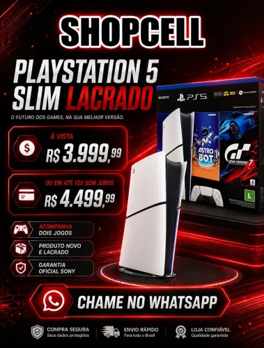PlayStation 5 Slim Novo