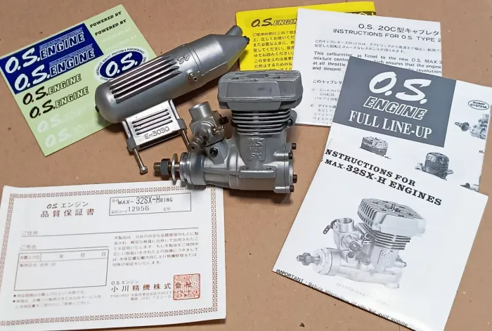 Motor aeromodelo OS Max 32SX nitro glow