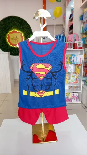 Conjunto Personagem menino 1 ano