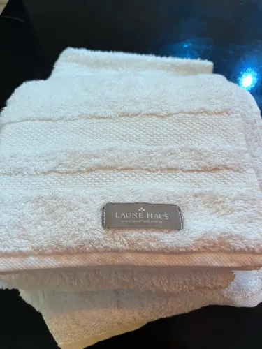 Toalhas de rosto usada branca gramatura 500