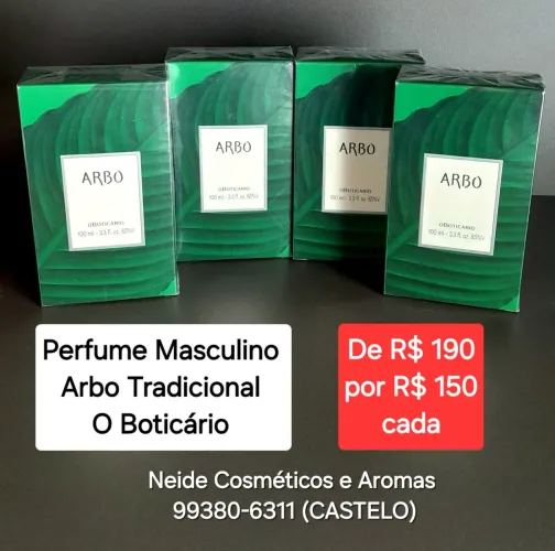 Perfume Masculino Arbo O Boticário 