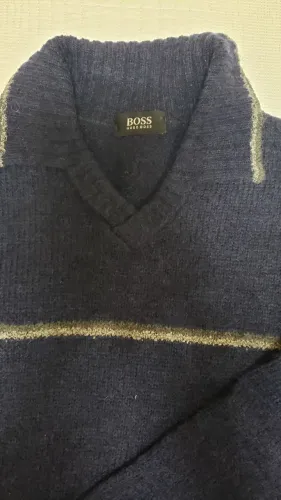 Blusa Lã azul BOSS GG