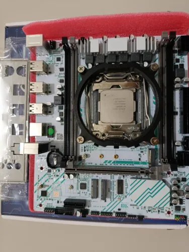 Kit x99 Xeon 2640 v3 8 núcleos e Placa mãe Soyo DDR4 nvme para pc