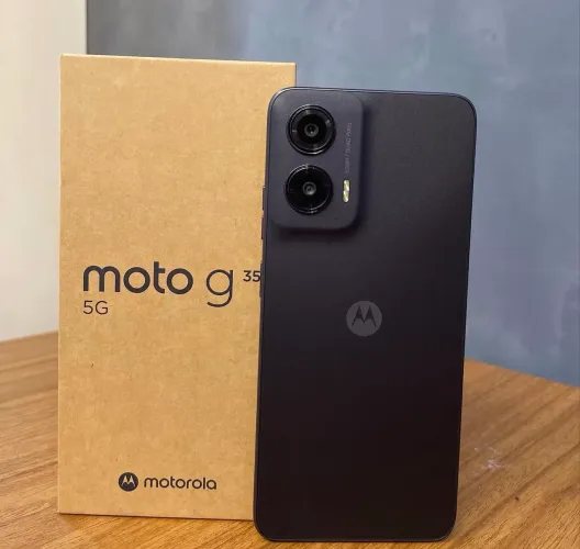 Celular Moto G35 5G128GB 08GB RAM PRETO ENTREGAMOS 