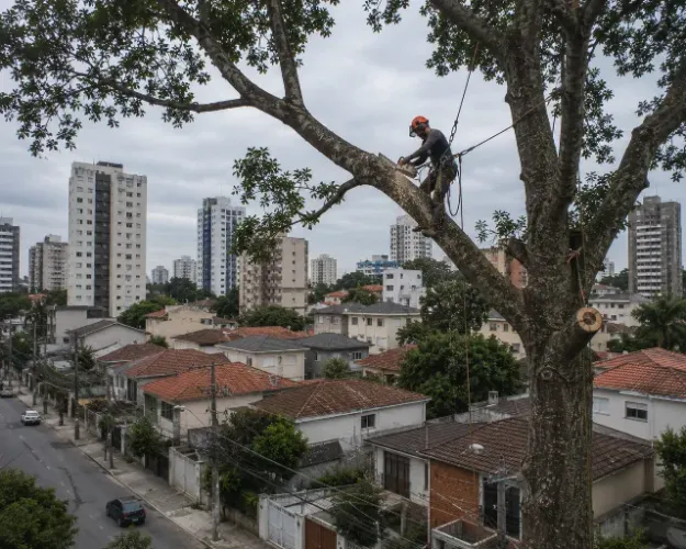 Corte e poda de árvores