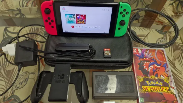 Nintendo switch v2 + Zelda TOTK + Pokemon Scarlet 