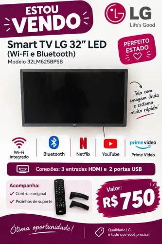 Smart TV LG 32 LED
