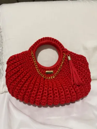 Bolsas de luxo de croche