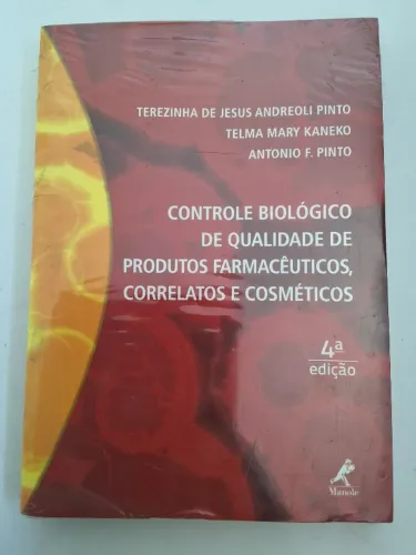 Livro Controle Biológico de Qualidade Produtos Farmacêuticos 4ª Ed - Novo Lacrado