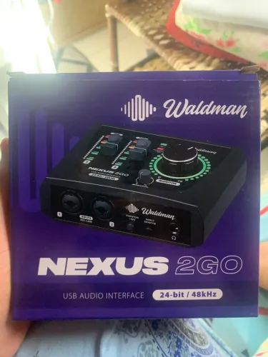 Waldemar interface de áudio
