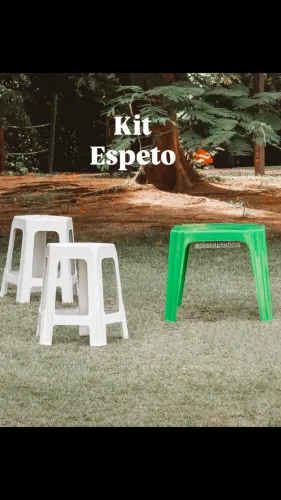 Kit mesinha com 4 bancos